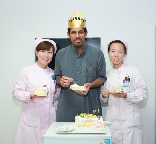 Vitiligo Patient Celebrate Birthday